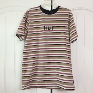 HUF Striped T Shirt